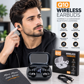 2 in 1 Q10 Wireless Earbuds