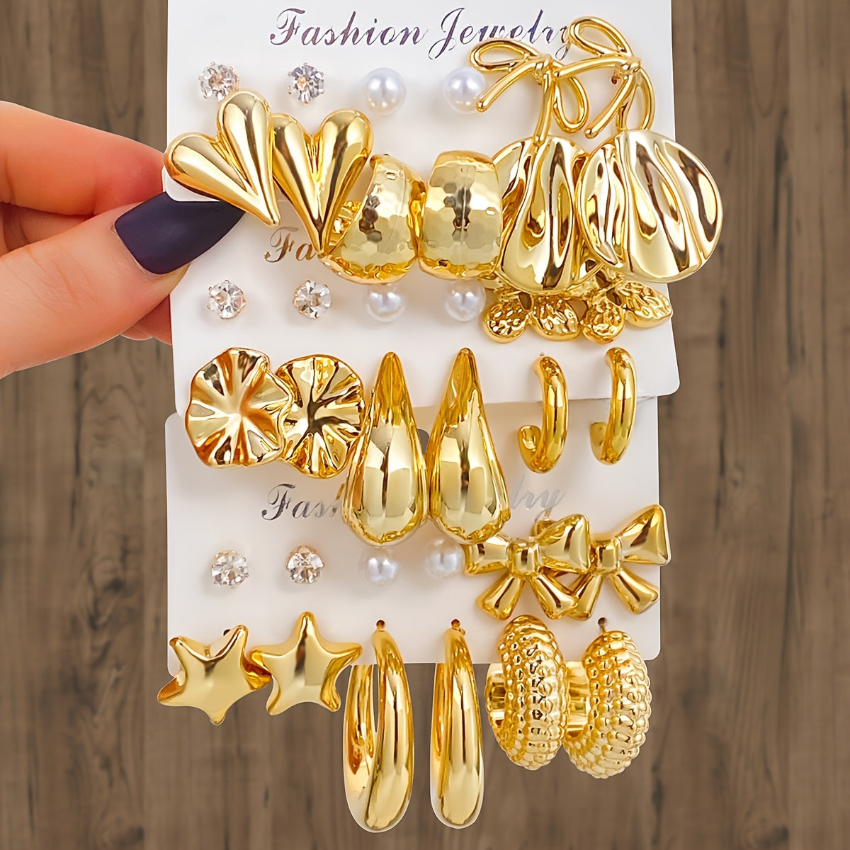 Random 12 pcs Earring  Set for Women