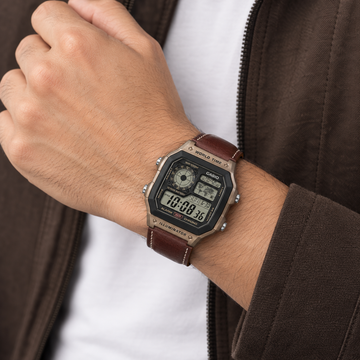 Casio AE-1200WHL-5AVEF – Classic Leather Digital Watch