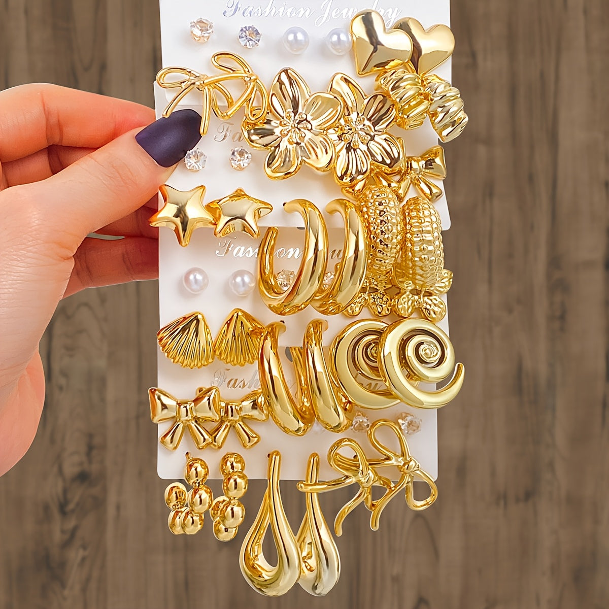 Random 12 pcs Earring  Set for Women