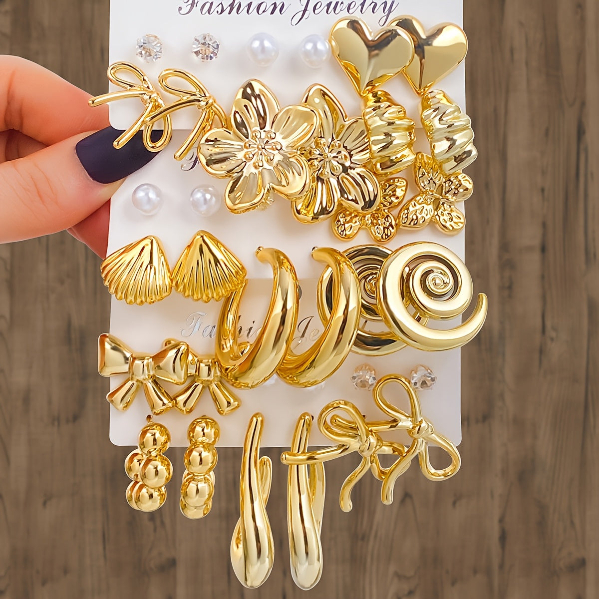 Random 12 pcs Earring  Set for Women