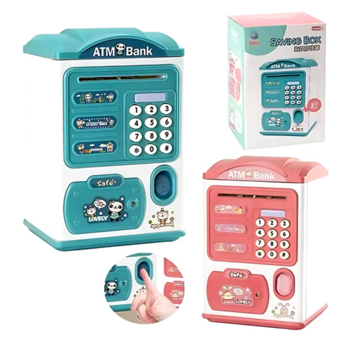 Mini ATM Bank / Electronic Money Saving Box for Kids